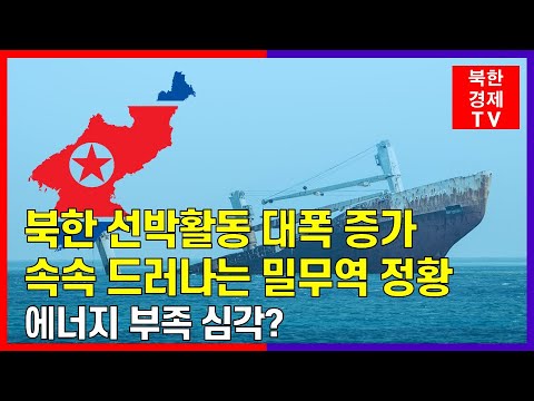 북한, 유조선 포함 선박 해상활동 두달새 두..